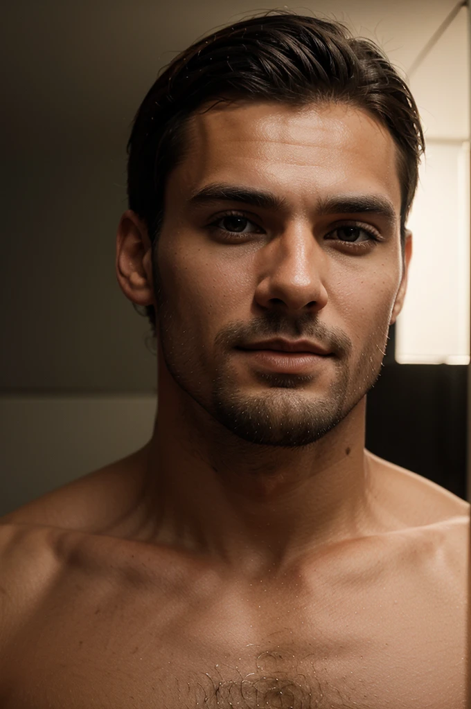 generate image of a handsome man