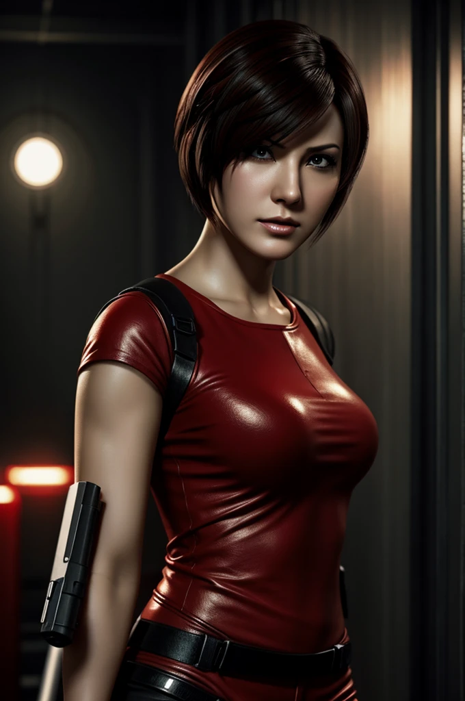 Create a hot Resident Evil Ada Wong image