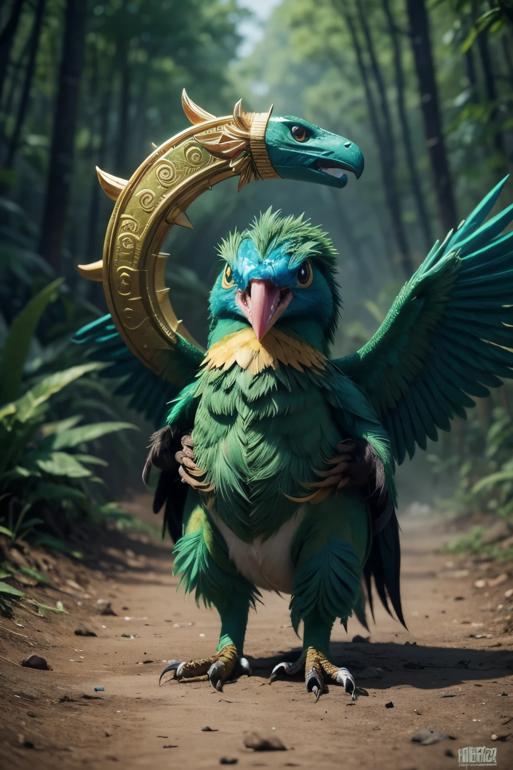 cute quetzalcoatl creatures leader, march of the cute quetzalcoatls creatures empire, cute quetzalcoatls empire, cute creatures soldiers, super energy of quetzalcoatls cute creatures, powerful army of quetzalcoatls cute creatures, epic war experience, cinematic experience, 8k, fantasy art , RPG style,