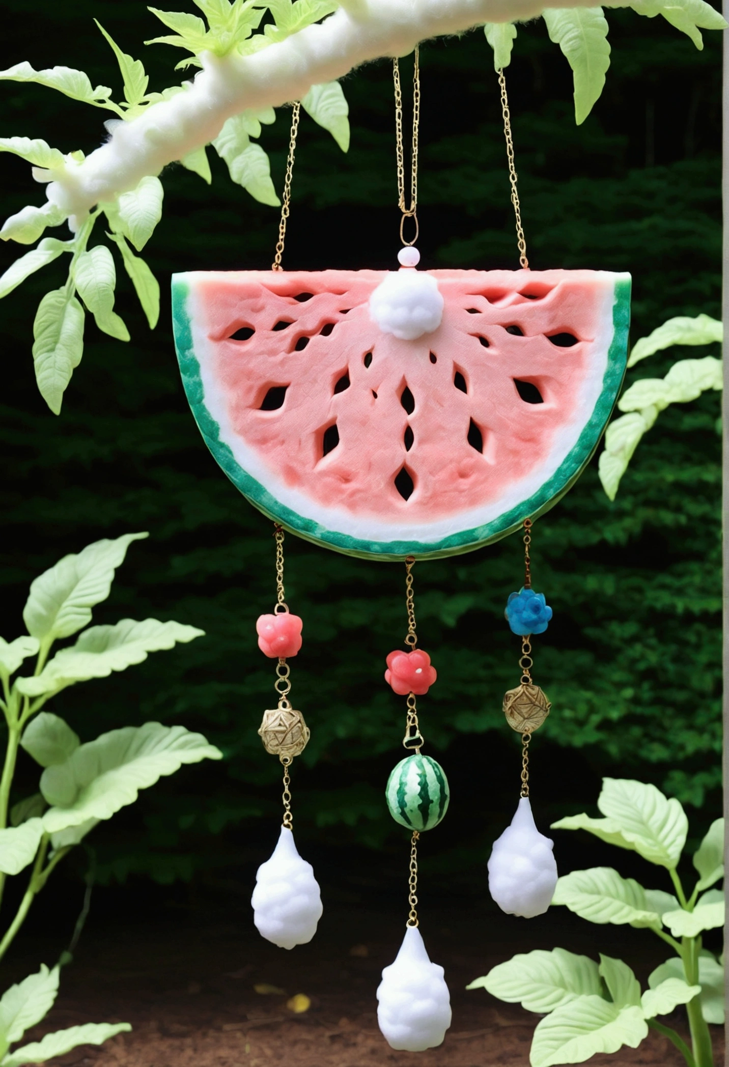 Ghibli summer wind chimes Watermelon