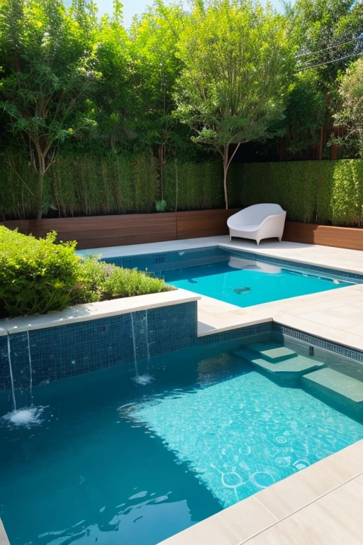 garden、Pool