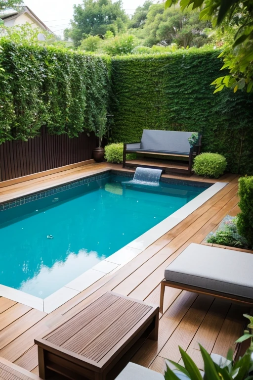 garden、Pool