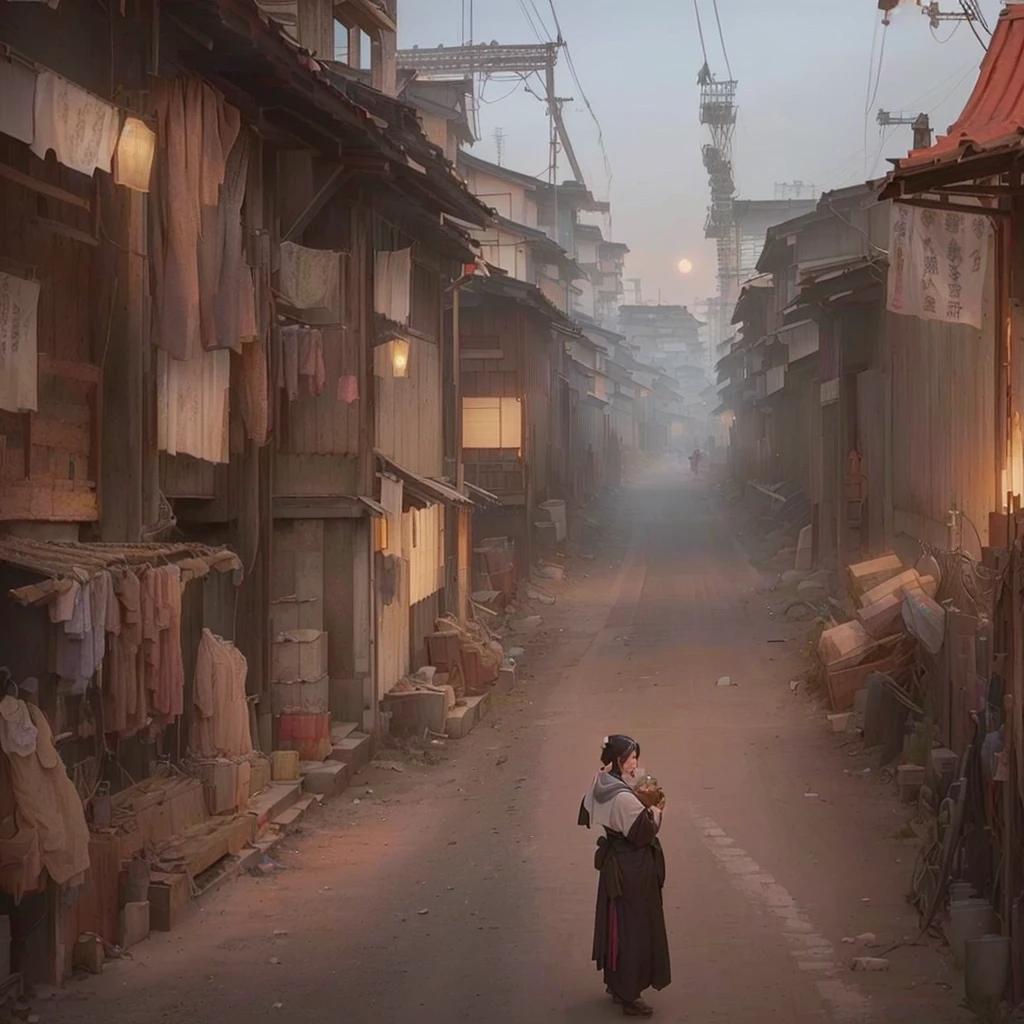 masterpiece, Highest quality, (Highly detailed CG Unity 8k wallpaper), (Highest quality), (Best illustrations), (Best Shadow), Absurd, Realistic lighting, (abyss), Beautiful sparkle, art：PeterMohrBacher,Blazing flames, fire, crowd, throng, freezing, mother warming her baby.Scenery and Cityscape in the Early Meiji Era After the Meiji Restoration, Japan underwent rapid modernization and civilization. Consequently, many changes and reforms occurred. Below is a detailed explanation of the scenery, appearance of the poor, occupations, and cityscapes in the early Meiji period (1868 to the early 1880s). 2. Appearance of the Poor Life for the impoverished and lower classes remained harsh. In particular, in urban areas, people migrated from rural areas or unemployed artisans gathered, intensifying competition in the labor market. Many of them struggled with poverty, often residing in slums or around temples. 3. Occupations Meiji early Japan witnessed a diversification of occupations. Traditional agriculture and handicrafts were accompanied by the rise of modern industry and commerce. Particularly in urban areas, factory workers, shop clerks, and transporters increased, giving rise to new professions. However, many in these occupations endured harsh working conditions. 4. Influence of Civilization and Enlightenment During the Meiji era, Western cultural influences spread rapidly. Changes in clothing, dietary habits, and the proliferation of Western-style architecture advanced, especially in urban areas. Conversely, this development posed a threat to traditional culture and lifestyles, resulting in societal upheaval and adaptation challenges. 5. Social Change and Policy Influence While promoting modernization policies, the government also addressed poverty and social issues. Legislation for labor protection and charitable activities to aid the poor were implemented. Nevertheless, living conditions for the impoverished scarcely improved. The early Meiji period marked a rapid transformation in Japan, with complex social landscapes involving challenges face.