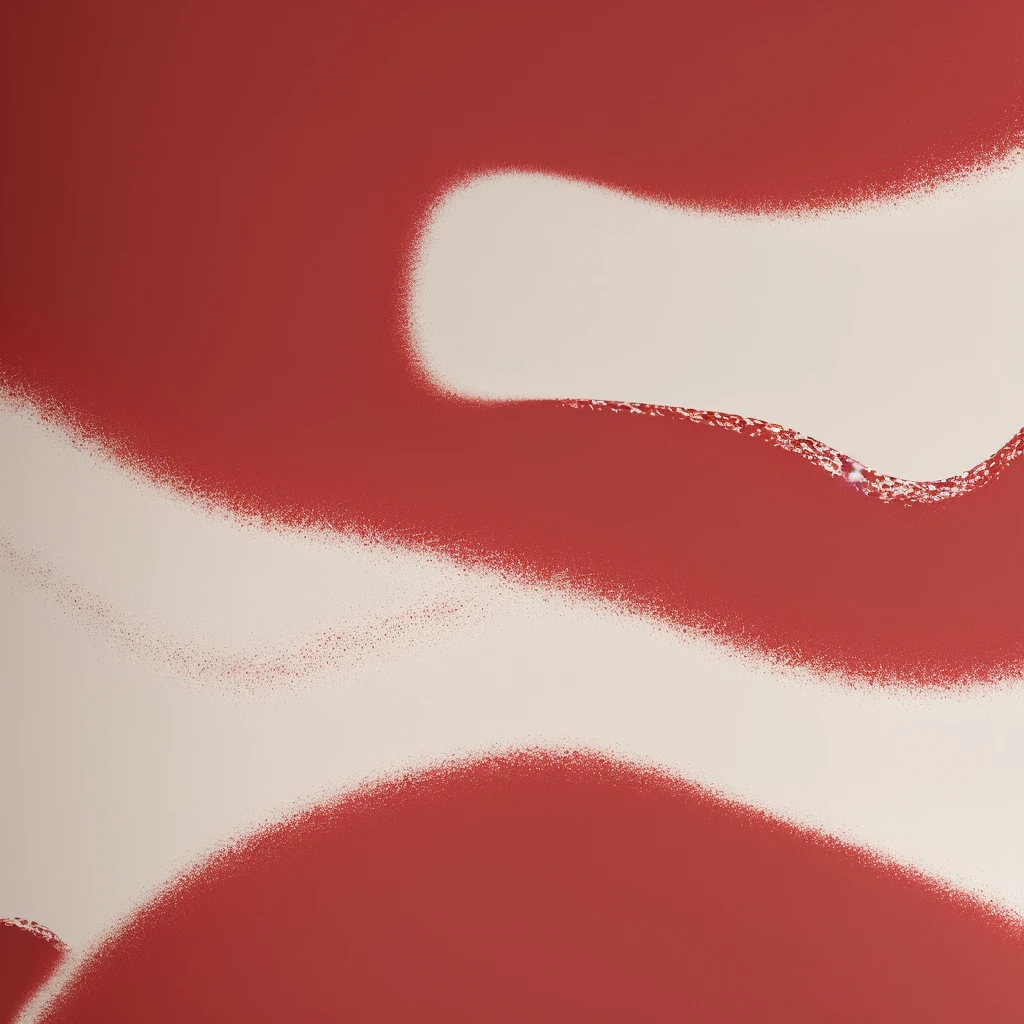 Create an abstract background image with a dynamic and harmonious blend of red and white hues. The composition should evoke a sense of movement and fluidity, with swirling patterns and gradients that seamlessly transition between the two colors. Incorporate elements of contrast, such as bold streaks of crimson against softer, muted shades of white. The overall effect should be both captivating and balanced, with a modern and sophisticated aesthetic