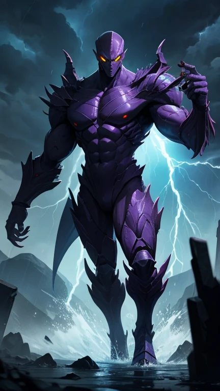 god evil hero  legendary alien  creature mutant   monster  multi - armed  storm
