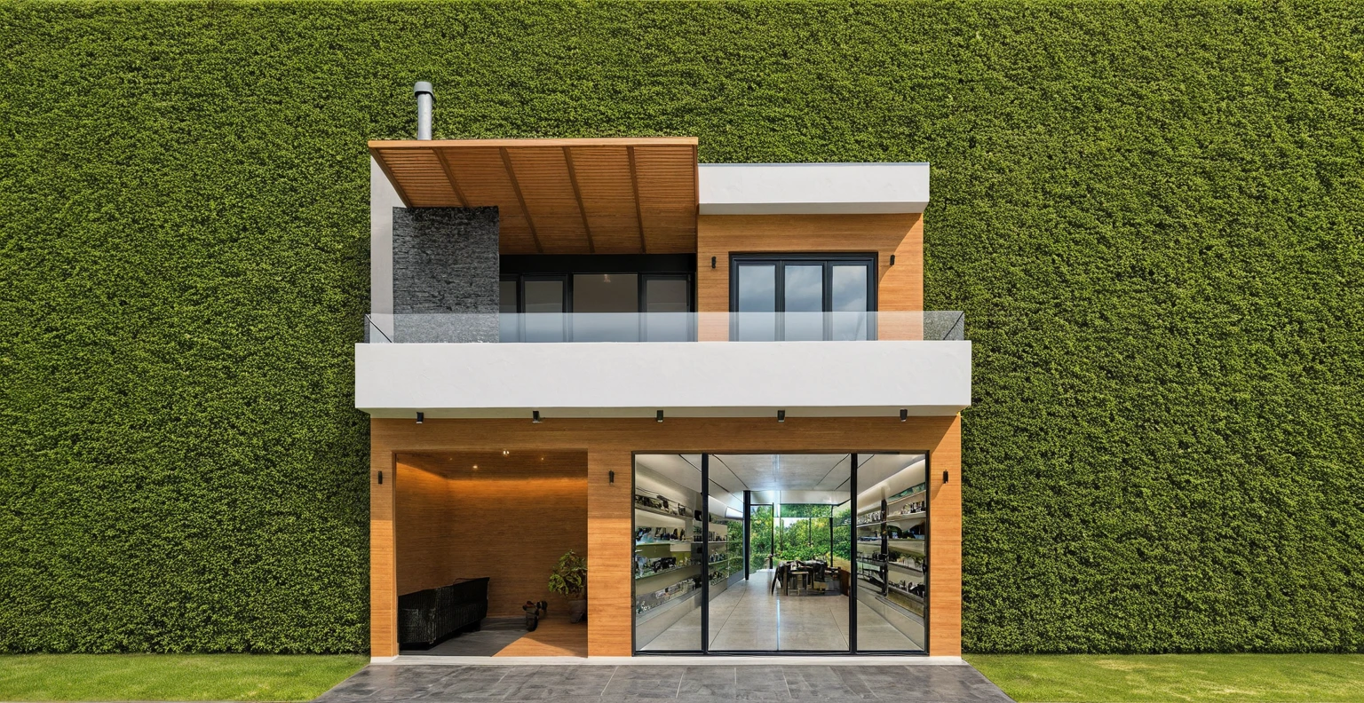 head of'artwork, High quality, best quality, authentique, great detail, En plein air, villa de plain-piedXL, credit group, style de maison moderne dans la rue ,stairs, white wall ,road,pavement, grass, trees, sky, nuvens, (day light:1.1)