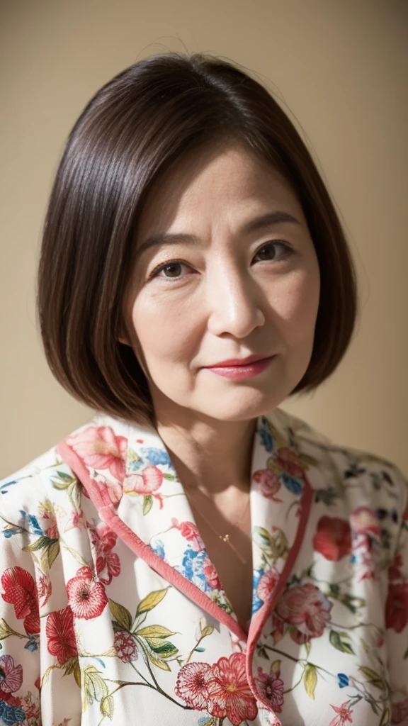ID photo, Mature Woman, Our eyes met, Japanese painting gravure, senior citizen, Draw lips correctly, Red lipstick, No discomfort, 120 years old, 16K, Highest quality, Very detailed, Realistic, Very detailed肌, (Japanese), alone, Large Breasts, Neighborhood Wife, Glamour, sexy, Chromo White Skin, Staring straight ahead,

