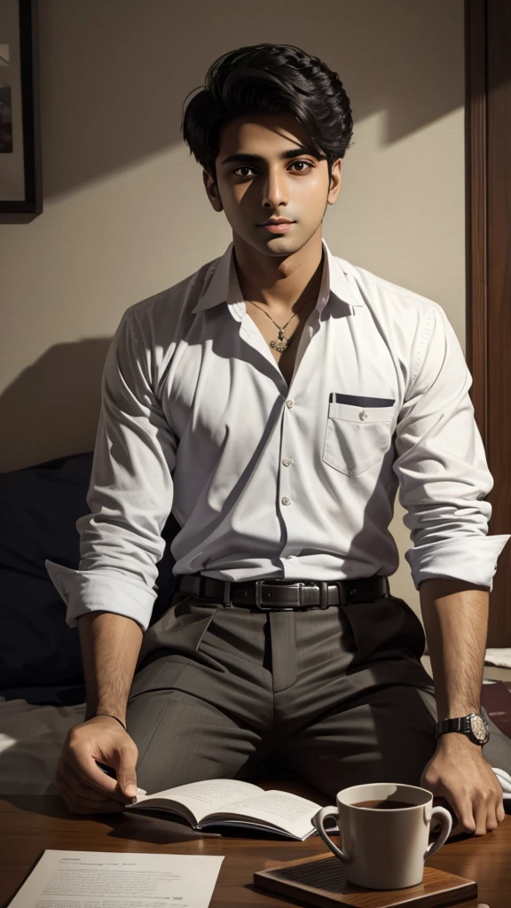 Ravi was an ordinary young man.