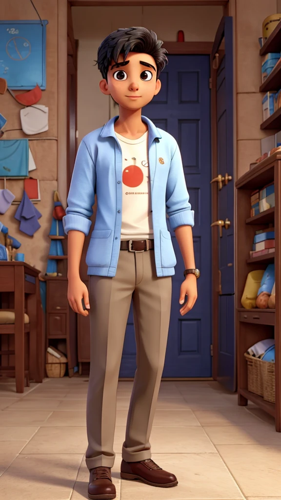 Ravi was an ordinary young man.