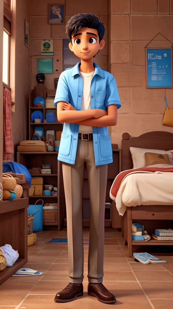 Ravi was an ordinary young man.