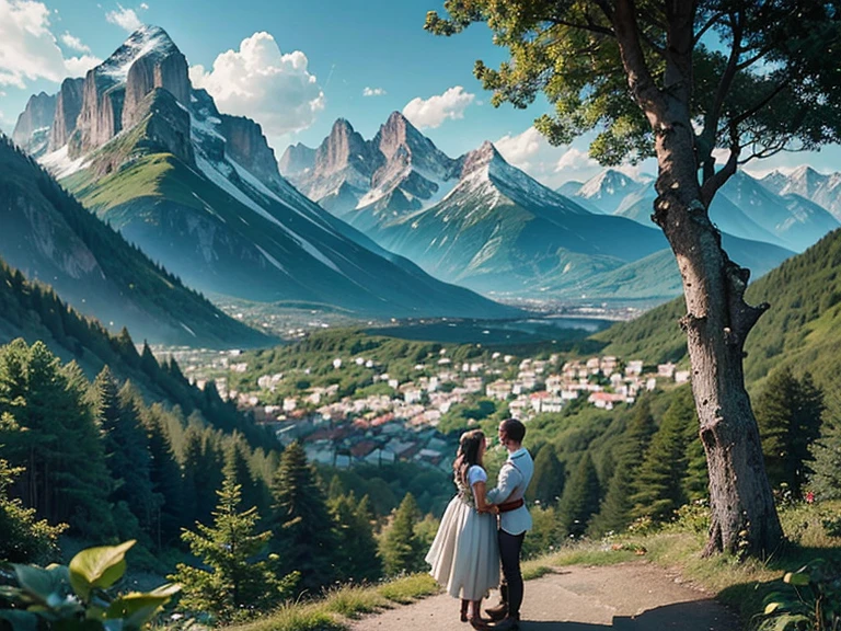 In a small town surrounded by mountains and lush greenery, two hearts found each other and fell in love. They were Dany and Ella, different in many ways but united by fate.