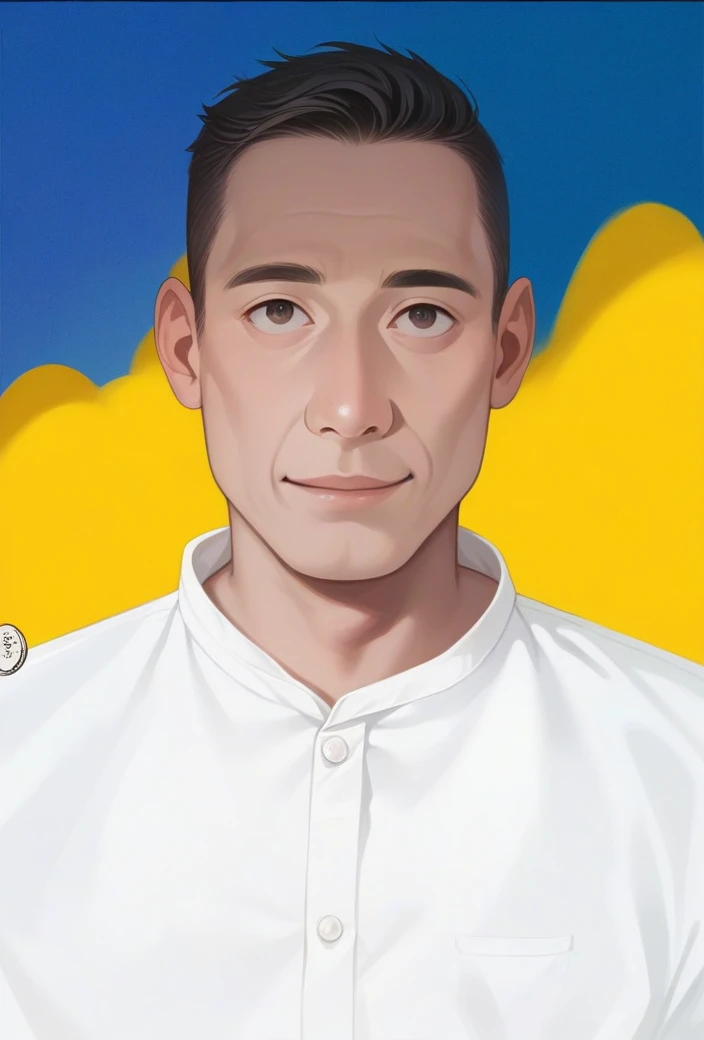 Hyperrealistic 3D Cartoon style character with big head. 20 year old Indonesian man, ideal body, neat black hair, wearing a black shirt.
smiling at the camera with hands in ready position, gray background. Use soft photography lighting. Hair lighting, top lighting, side lighting, high quality photos, UHD, 16K