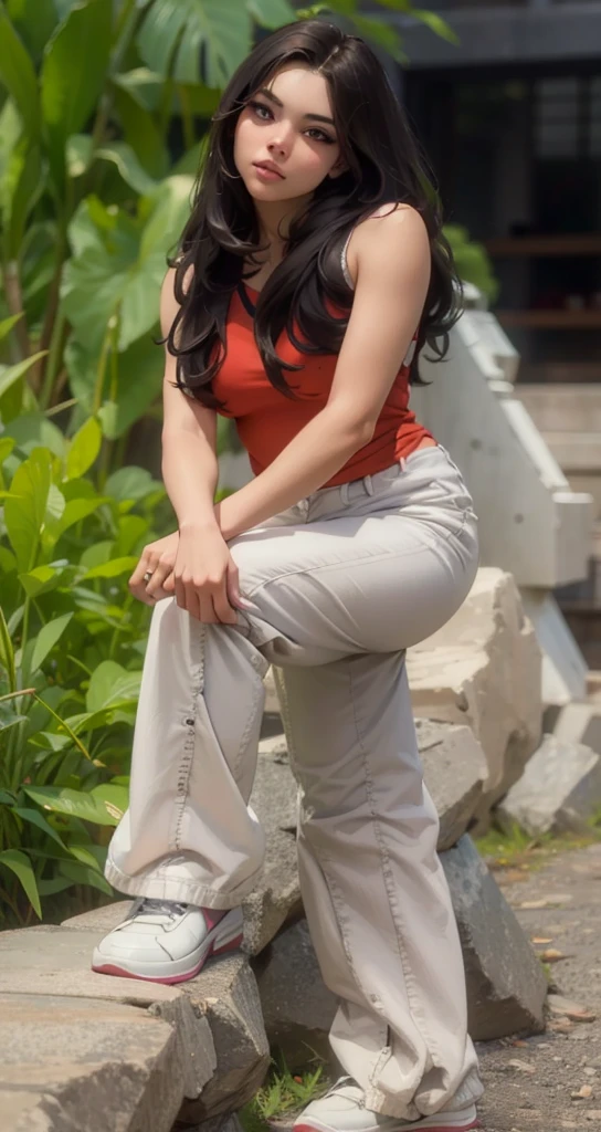 ((Best Quality, 8K, Masterpiece: 1.3)), Pretty, young woman, smooth skin