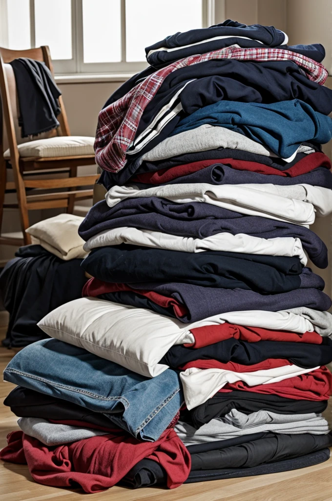 Make an apocolypes ruled by a pile of clothes