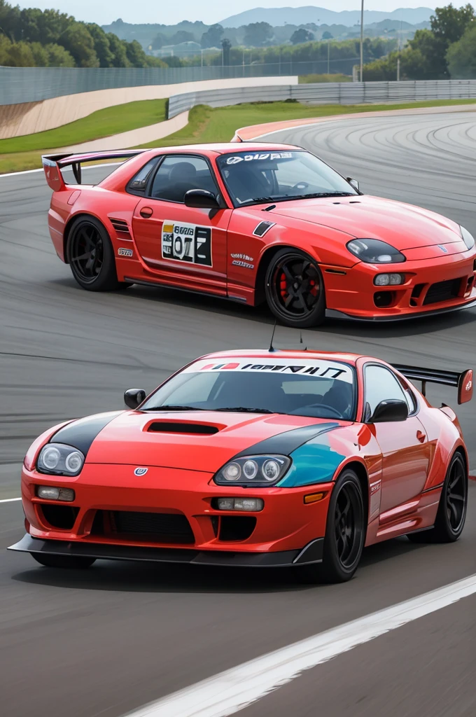 80SUPRA,RACING,circuit run,