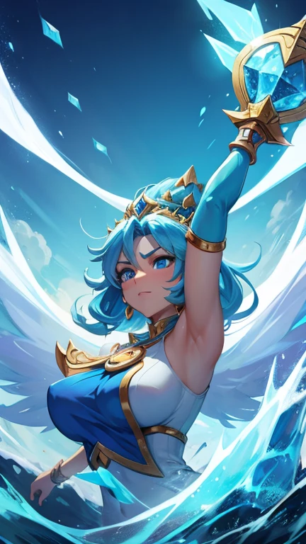 mega-god legendary hero ice-genie
