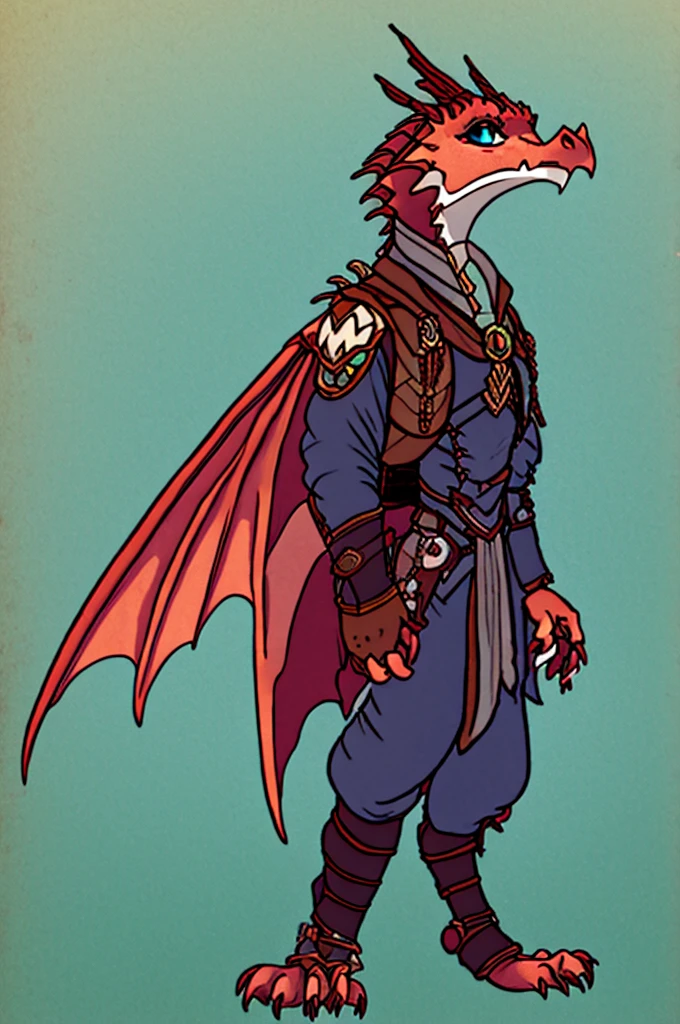 (((male, solo, winged kobold boy, dark red scales,fantasy clothes, artficer,steampunk, dragon wings, dragon tail, small, chibi))), artficer clothes, warm color clothes, fantay clothes,sea green eyes, artficer,small heigth, 54 centimertes heigth,horns, claws, tail, scales, fangs, masterpiece, cute, (((fullbody))), male
