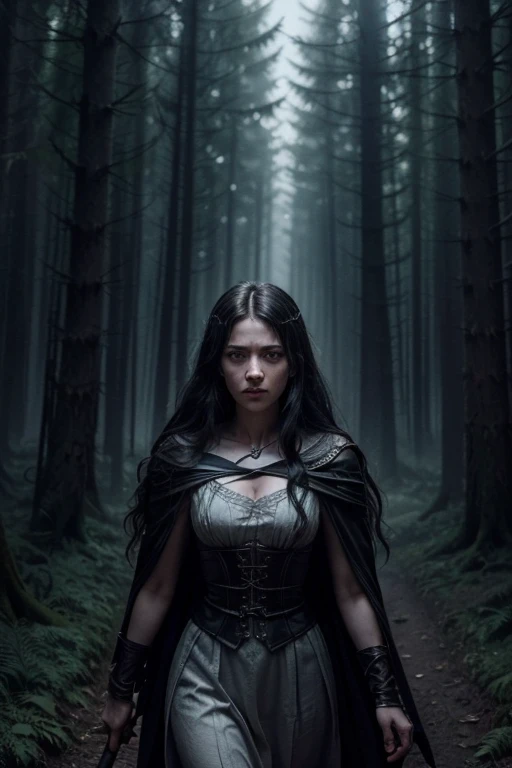 The master witches, consumed by their own arrogance and thirst for power, underestimated the young witch's determination and wit. When they finally realized that she had escaped their dark clutches, a sharp wind swept through the depths of the ancient forest, carrying with it the plaintive echo of their undone curses. The young witch emerged from the shadows triumphant, but not without deep scars on her soul. The price of defying the keepers of hidden secrets was high, but she knew her journey was just beginning. Carrying with her the experience of audacious escape and the weight of acquired responsibility, the witch chose to tread a new path, this time as guardian of the balance between light and darkness. Her eyes now reflected not only the silvery glow of greed for magic, but also the dark gray of knowledge gained through adversity. So, she moved forward, ready for the battles to come and the mysteries she would unravel in her uncertain destiny.