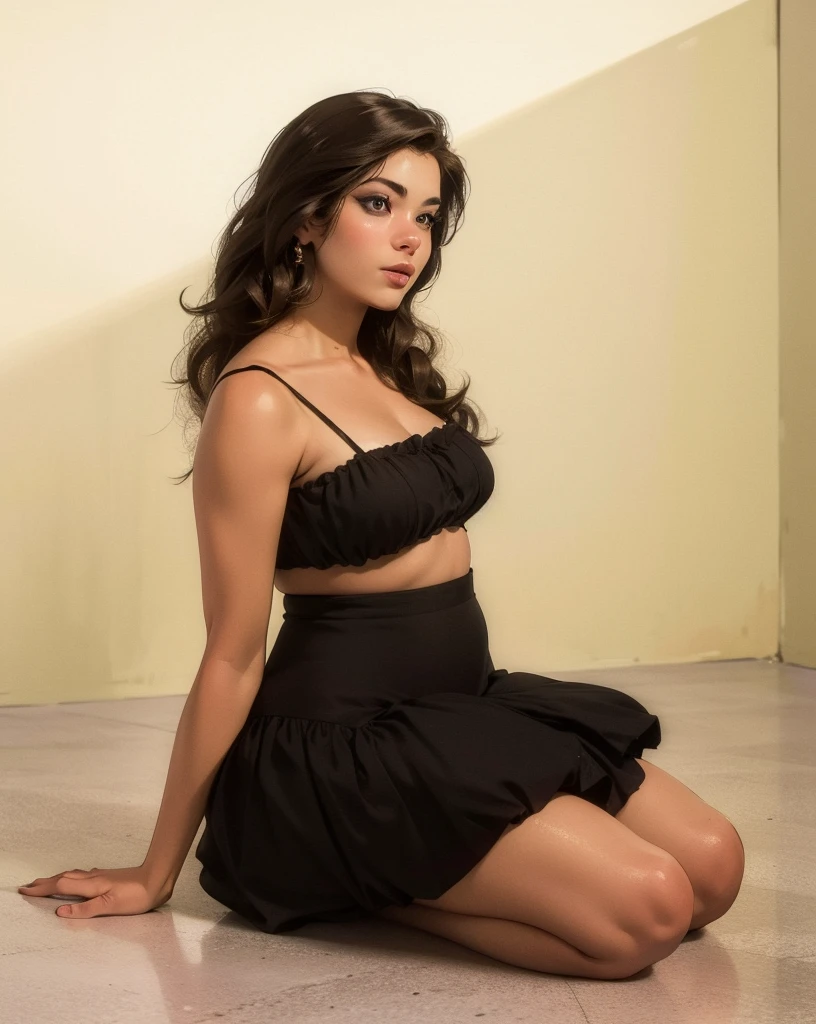 ((Best Quality, 8K, Masterpiece: 1.3)), Pretty, young woman, smooth skin