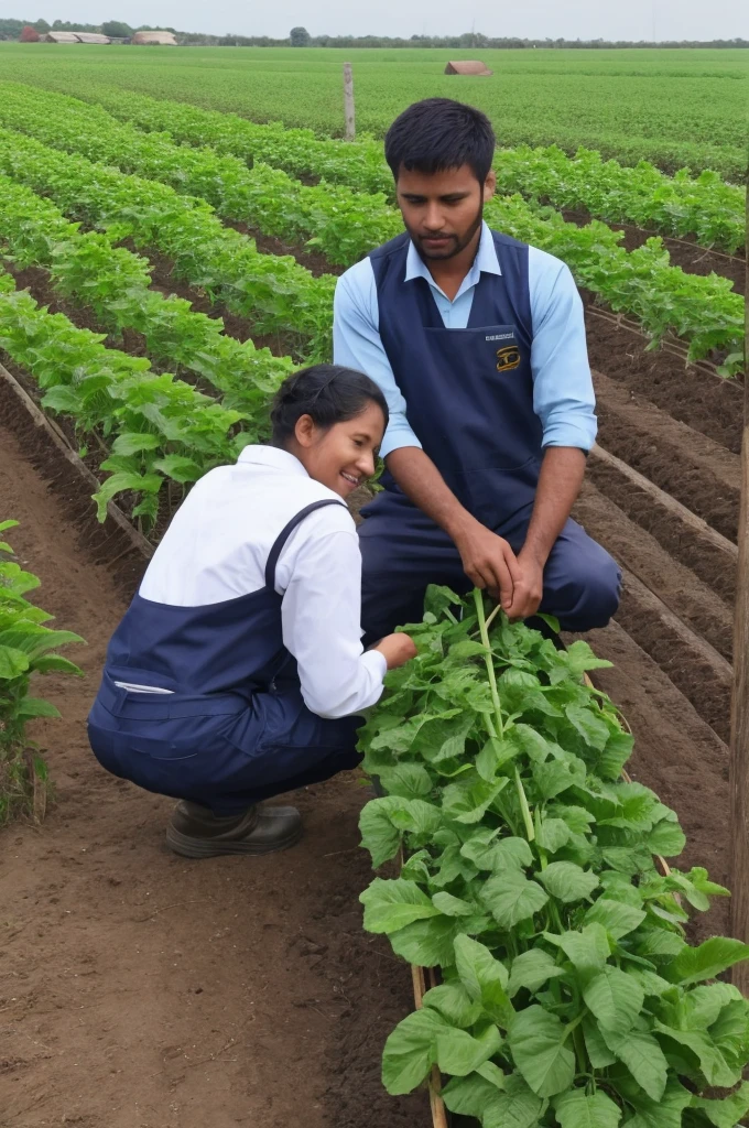 So many Servent are working in farm.