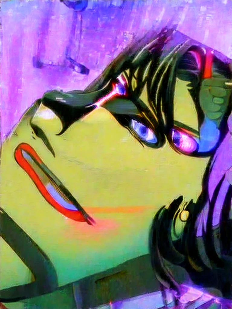 (masterpiece, best quality:1.2), 1male, solo, wei wuxian, mo dao zu shi, mdzs, grey eyes, long black hair, perfect anatomy, nudity, nude, pervert, grin, chinese traditional room