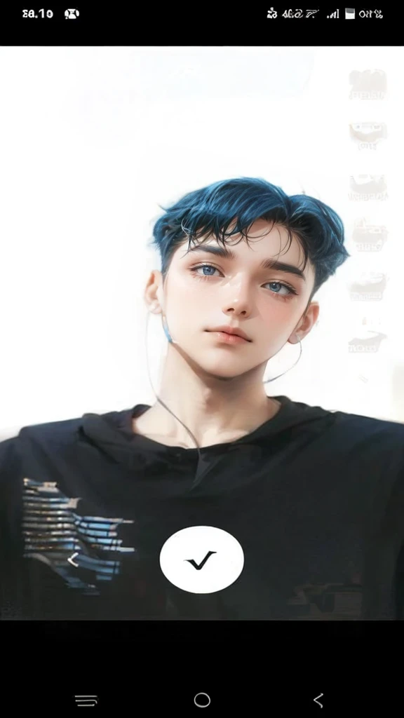 ((4K works))、masterpiece、(top-quality)、One Beautiful Boy、Slim body、tall、((Attractive street style in black hoodie))、(Detailed beautiful eyes)、Fantastic British cities、Daytime city、((Walking through a city in the UK))、((Daytime bright sky))、((Cities in United Kingdom))、((Shot in UK citieid night、((Short-haired bright blue hair))、((Smaller face))、((White eyes))、((American adult male))、((Adult male 26 years old))、((Cool Men))、((Like a celebrity))、((Smile showing teeth and smiling))、((Korean Makeup))、((elongated and sharp eyes))、((boyish))、((Upper body photography))、((Happy dating))、Professional Photos、((Shot alone))、((Shot diagonally from the side))、((Shot in close proximity to him))、((He is walking next to the viewer))、((Focus zoom in))