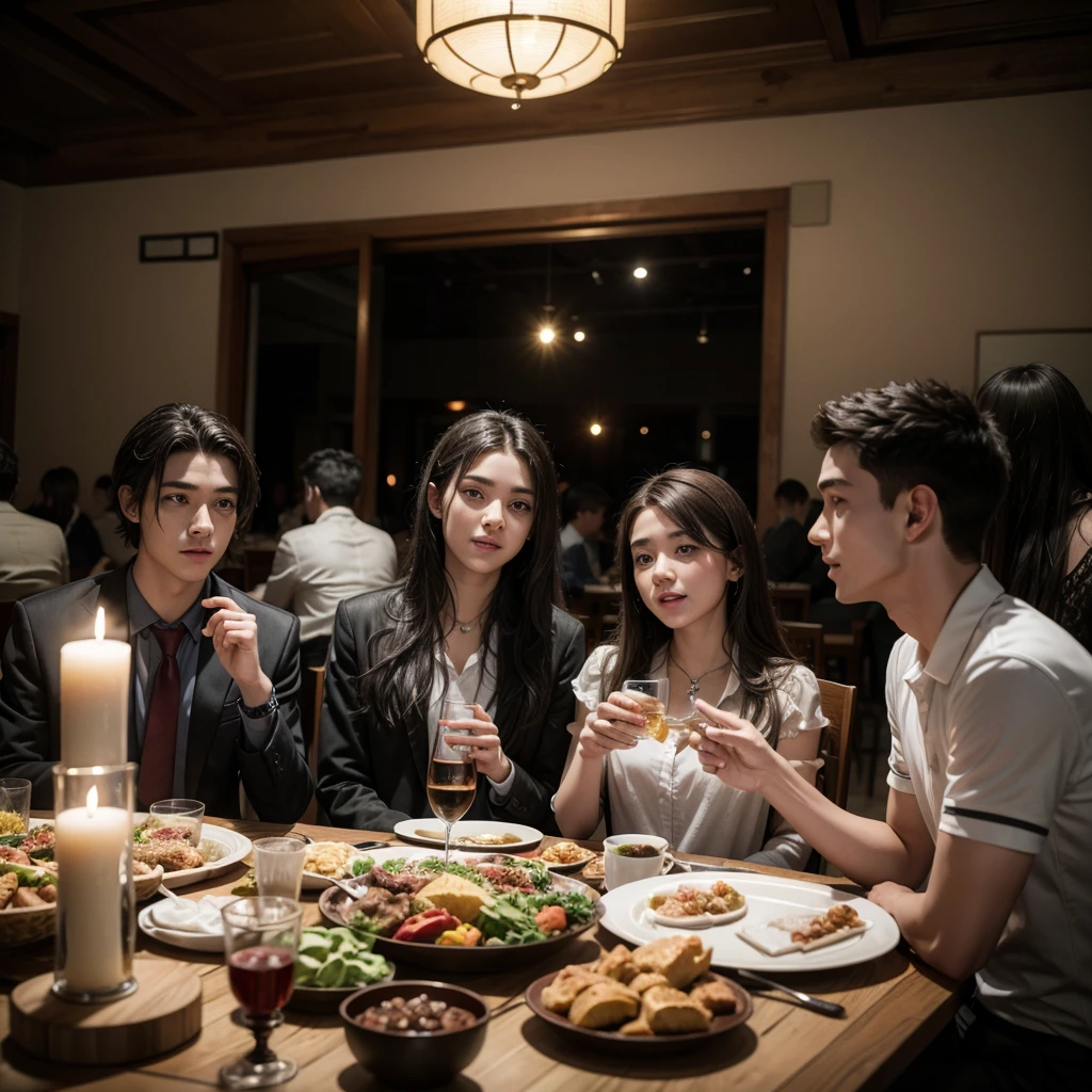 Banquet for young people in Babylon