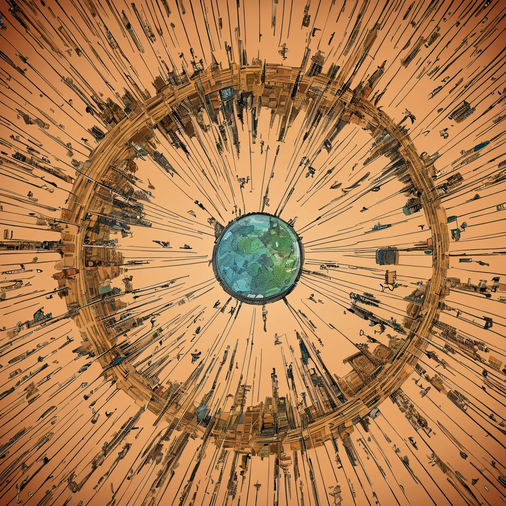 fighting wars within in microscopic art style
