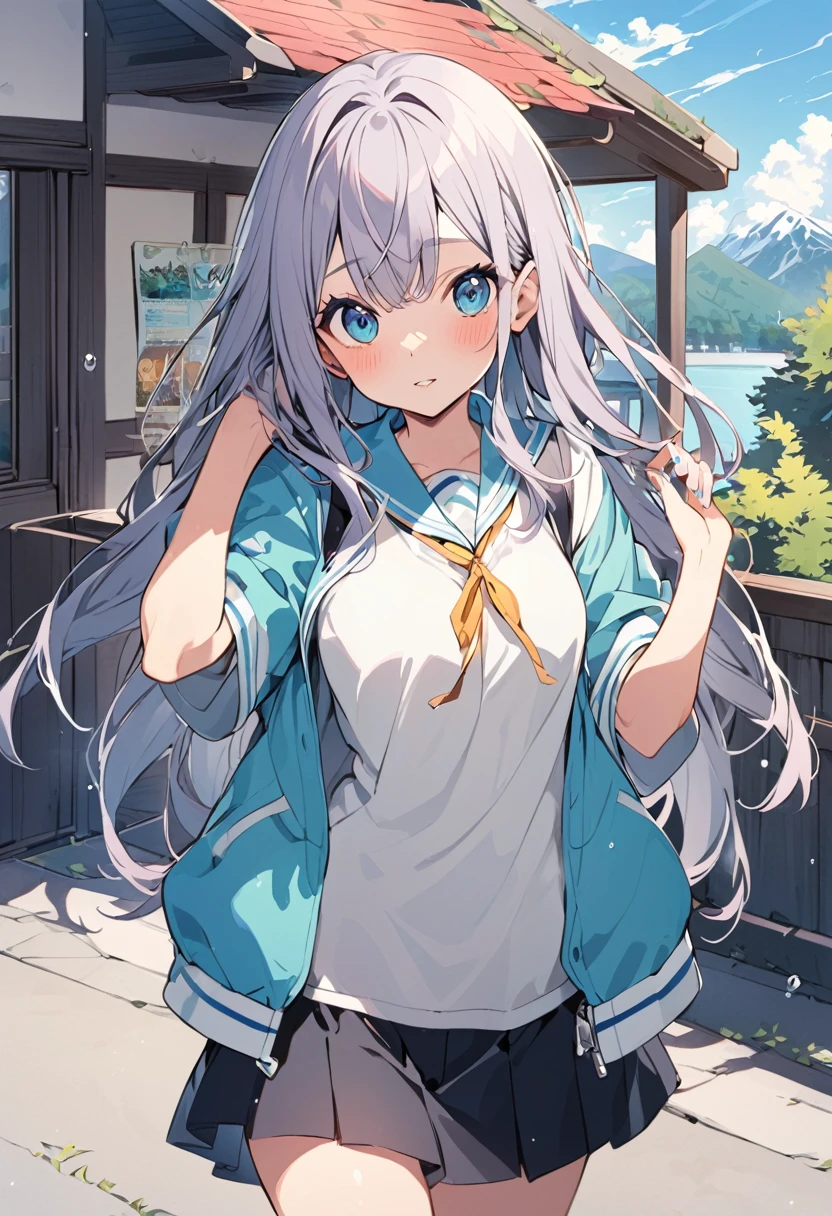 high school girl　Koshigaya Lake Town