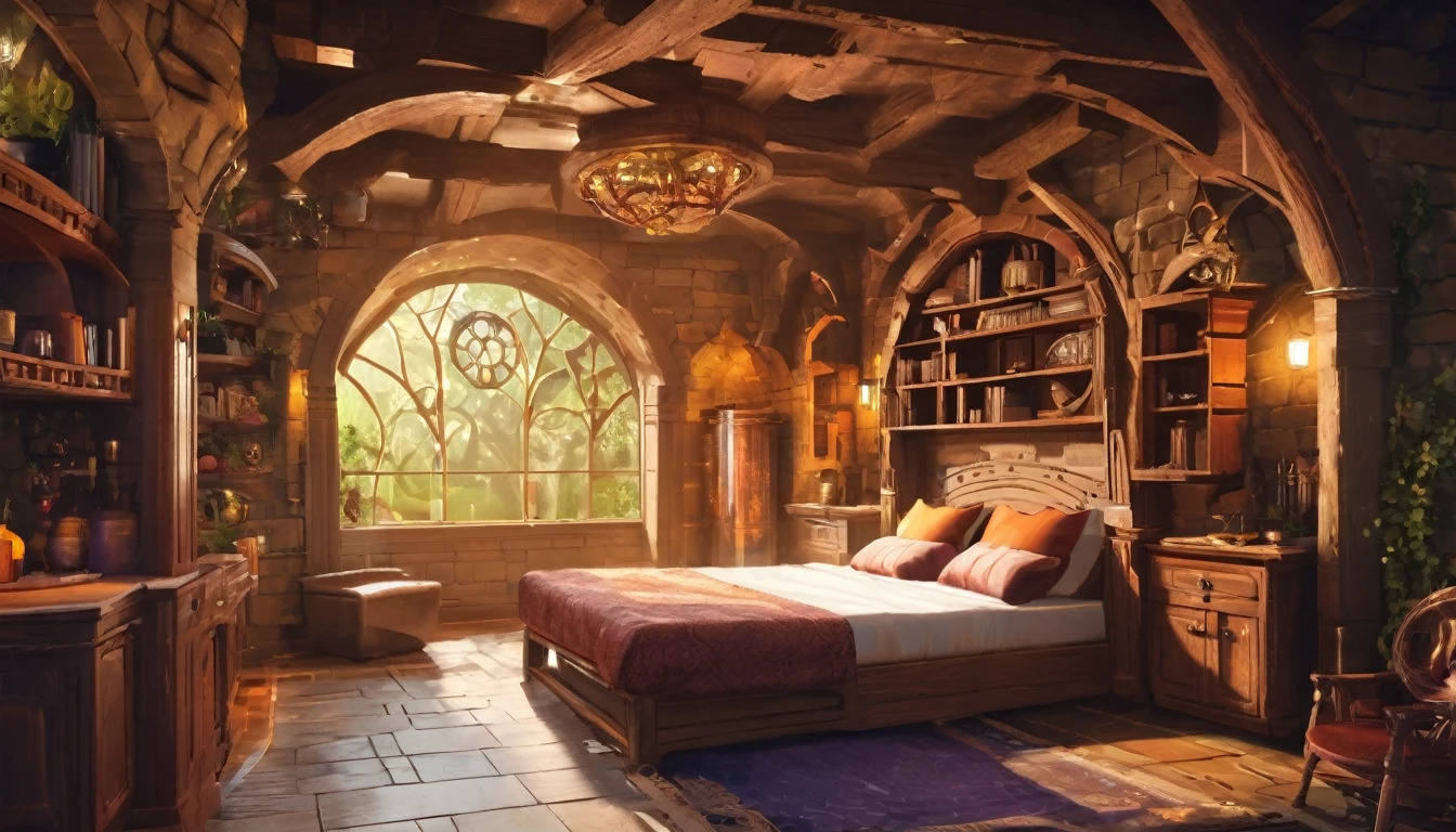 Dungeons and Dragons, Bed and Breakfast, kitchen full of magical portals to other dimensions