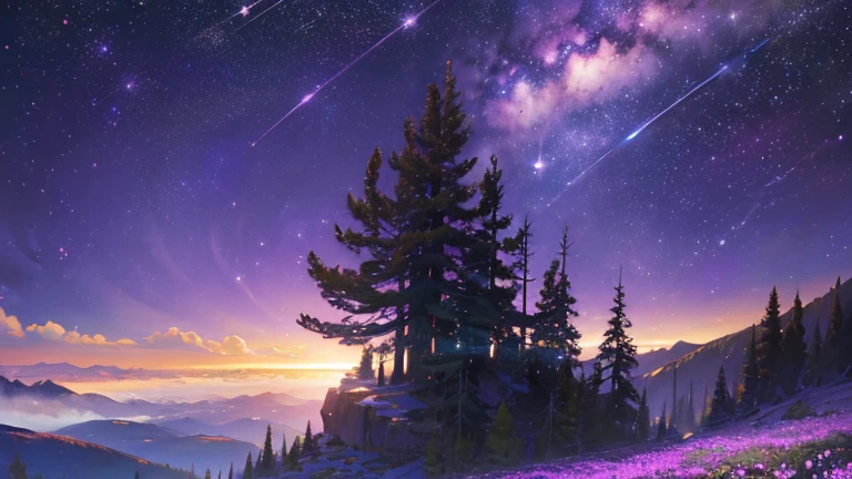 ((Landscape only))、(Purple Space)、constellation、milky way