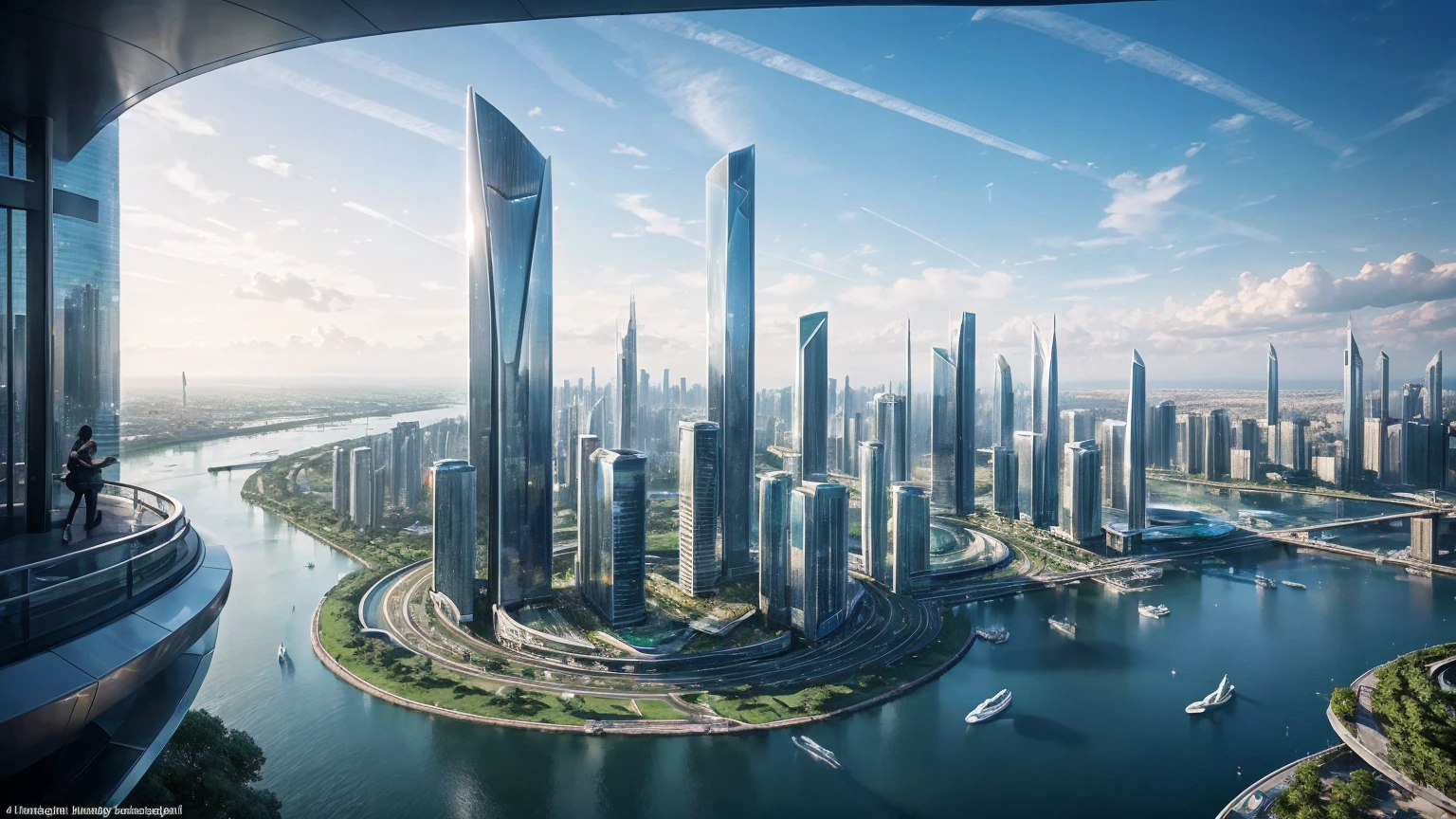 (Best quality,4K,8K,A high resolution,Masterpiece:1.2),Ultra-detailed,(Realistic,Photorealistic,photo-realistic:1.37),Futuristic floating city,Futuristic technology,Huge urban high-tech tablet platform,Airship,Floating in the sky,Futuristic city,Small airships around,High-tech hemispherical platform,Colorful lights,Advanced architecture,modernn architecture,skyscrapper,Access the cloud,Scenic beauty,view over city,Impressive design,Blend seamlessly with nature,energetic and vibrant atmosphere,Futuristic transportation system,Parking is suspended,Transparent path,Lush greenery,Sky gardens,cascading waterfalls,Magnificent skyline,reflections on the water,Sparkling river,Architectural innovation,futuristic skyscrapers,Transparent dome,The shape of the building is unusual,Elevated walkway,Impressive skyline,Glowing lights,Futuristic technology,Minimalist design,Scenic spots,Panoramic view,Cloud Piercing Tower,Vibrant colors,epic sunrise,epic sunset,Dazzling light display,magical ambiance,The future city,Urban Utopia,LuxuryLifestyle,Innovative energy,sustainable development,Smart city technology,Advanced infrastructure,Tranquil atmosphere,Nature and technology live in harmony,Awesome cityscape,Unprecedented urban planning,Architecture connects seamlessly with nature,High-tech metropolis,A cutting-edge engineering marvel,The future of urban living,Visionary architectural concept,Energy-efficient buildings,Harmony with the environment,A city floating above the clouds,Utopian dreams become reality,The possibilities are endless,State-of-the-art transportation network,Green energy integration,Innovative materials,Impressive holographic display,Advanced communication system,Breathtaking aerial view,Quiet and peaceful environment,Modernist aesthetics,Ethereal beauty