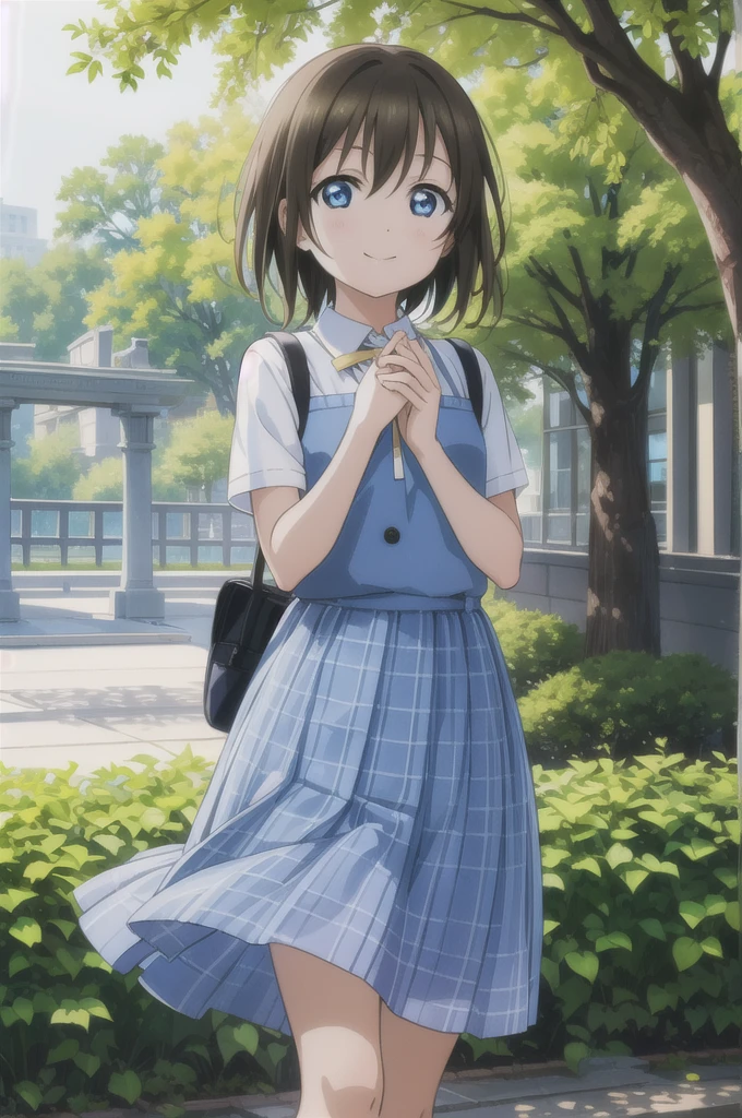 (Highest quality, masterpiece:1.2), (One girl, alone:1.2), cute, smile, Detailed Background, (View your viewers, alone focus:1.2), Light on the face, null, blue null, Upper Body, sunlight, Lens flare, Depth of written boundary, scenery, Mouth closed,
Osaka Shizuku,Short Hair, short hair, blue eyes, Black Hair, Nijigasaki Gakuen