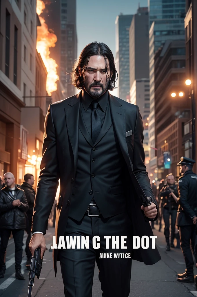 Here is a description of what the meme image could look like:
---
**Picture 1:**
*Captain Patria in the middle of a public demonstration of power, with an arrogant expression, and an explosion in the background.*
**Text on top:** "Homeland Captain showing his power"
---
**Imagem 2:**
*John Wick with an extremely angry expression, holding a photo of the dog, with weapons ready for action.*
**Text on top:** "When he finds out the dog belonged to John Wick"
--- If you need help creating the actual image, I can guide you on how to use image editing tools like Photoshop or online meme making apps.