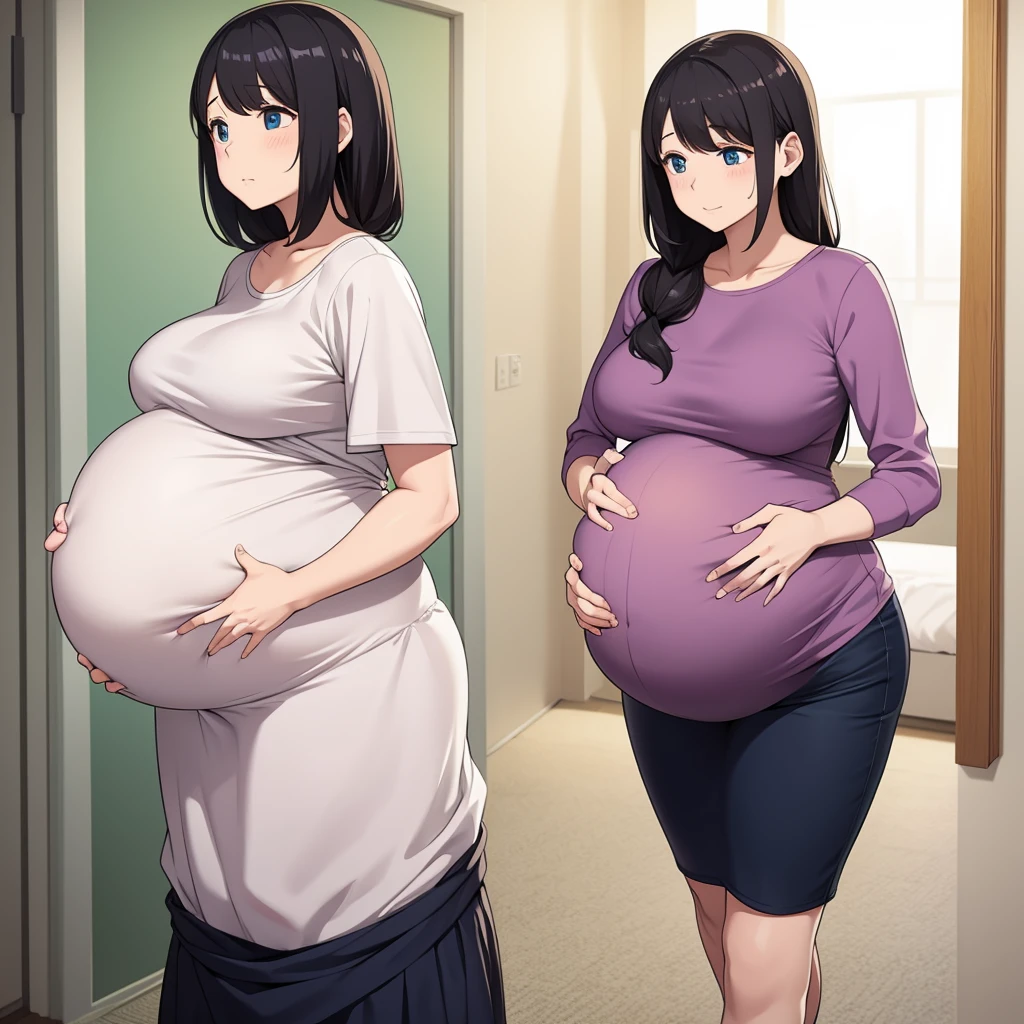 Maternity Wear、(((((pregnant)))))、Woman alone