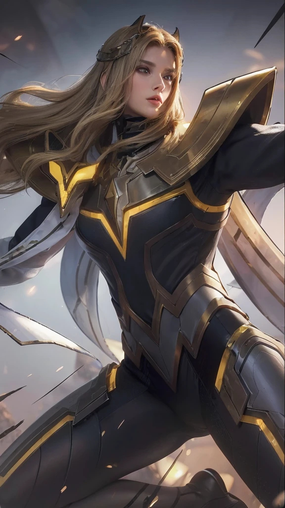 ((Best quality, 8k, Masterpiece :1.3)), upper bod y, Sharp focus: 1.2, Beautiful woman with perfe ct figure, Highly detailed facial and skin textur e, Detailed eyes, Double evelids, Interior view, f erpect lighting, Glowing skin,