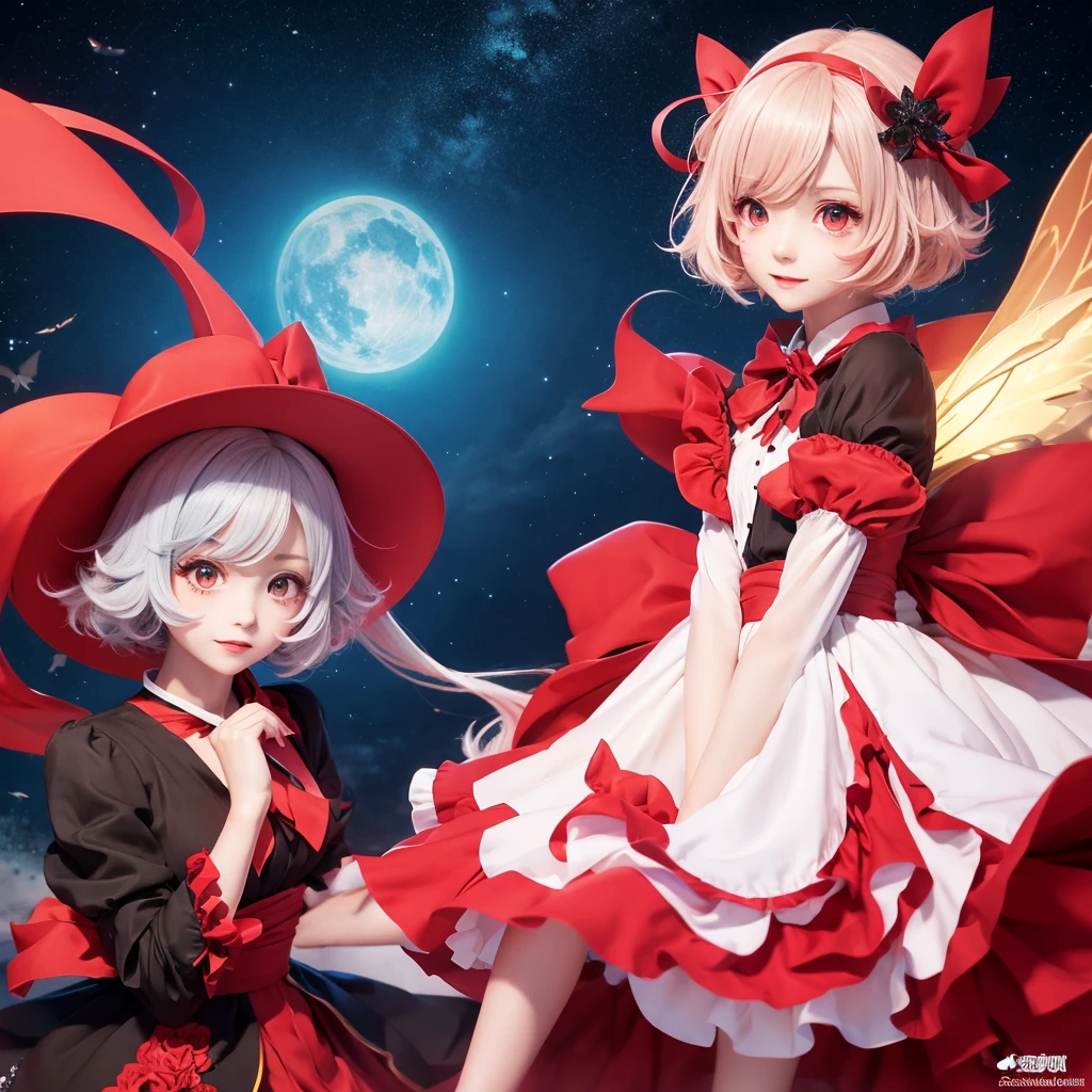 Remilia Scarlet、Koishi Komeiji、Anime Style