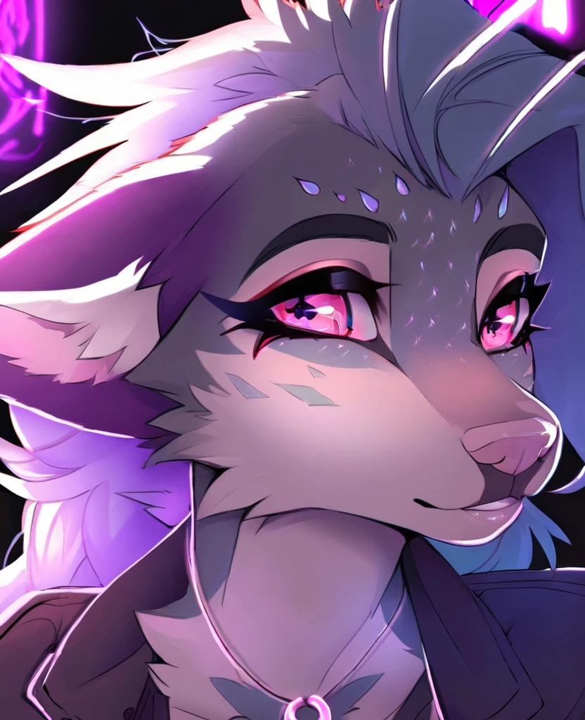 Strong eletric furry mobian 🐺