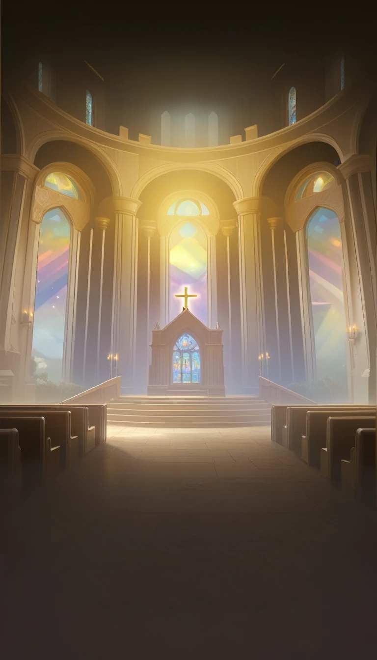 Giant geometric shapes, The church&#39;s epic stained glass windows，Colorful mandala、sparkling、Beautiful gothic fractal geometric pattern, Arthur Rackham&#39;s ultra-detailed work, Intricate detailss, Textured, volume, vivid, Antoine Blanchard, Vibrant colors, Beautiful Lights, Perfect composition: Delicate matte, Dark, Amazing, Intricate details, Startup Screen, Complementary colors, Fantasy concept art, 8k resolution is popular on Artstation Unreal Engine 5 . masterpiece, best quality, very aesthetic, absurd, Otto Collins