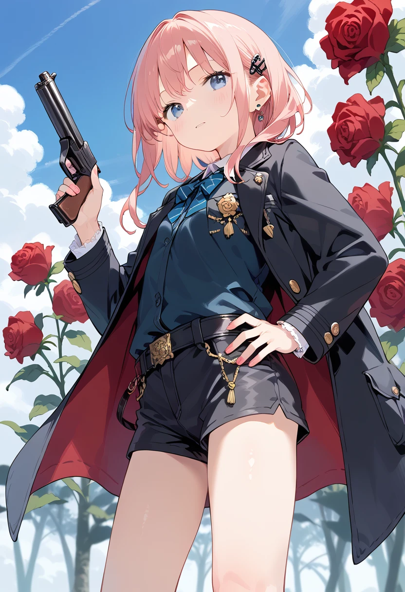 score_9, score_7_up, source_anime, BREAK
1girl, (Guns and Roses:1.4),