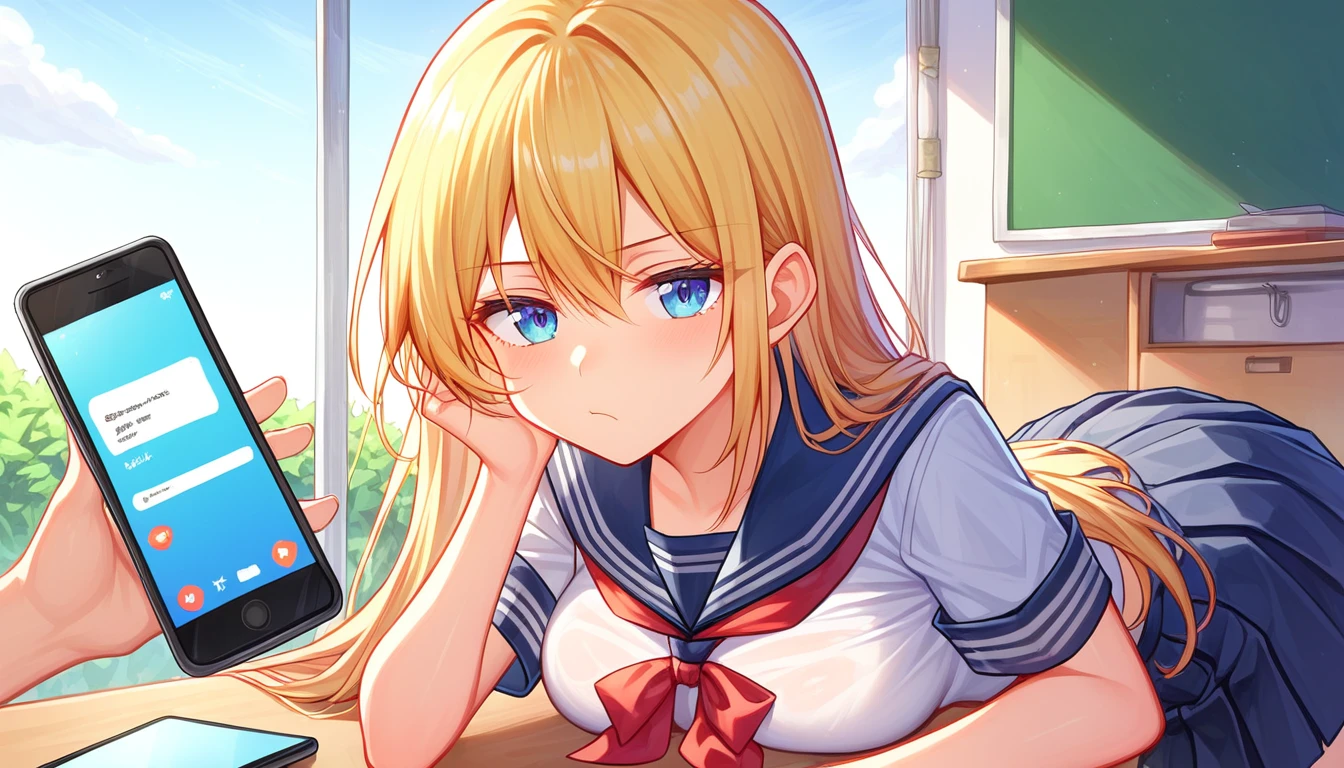((1girls:1.3)),((moe style:1.3)), ((school uniform:1.3)), ((bored look:1.3)), cowboy shot, ((phone:1.3)), ((angkor wat:1.3)), ((perfect face)), ((extremely cute:1.3)), ((masterpiece:1.3)), ((8k)), ((best quality:1.3)), ((beautiful)), ((extremely detailed:1.3)) , ((absurdres)), ((score_9:1.3)), ((score_8_up:1.3)), ((score_7_up:1.3)), AddXL,Expressiveh