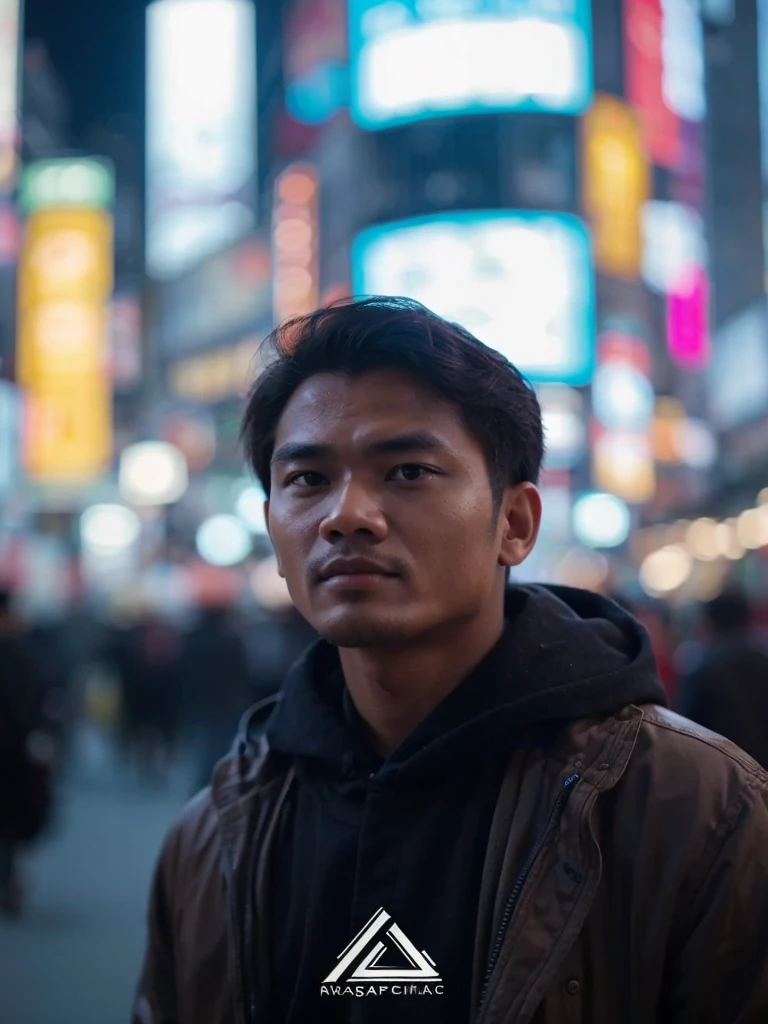 Realistic,indonesian man,