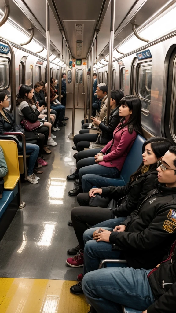 New York subway car
