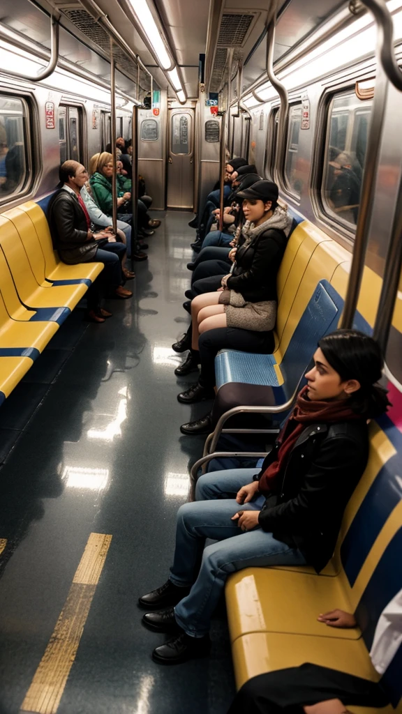 New York subway car
