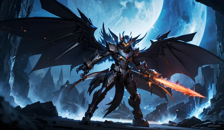 Wolf Digimon Black Male Weapon Handheld Concept Art Fantasy, Elemental fire, Skill Firepower