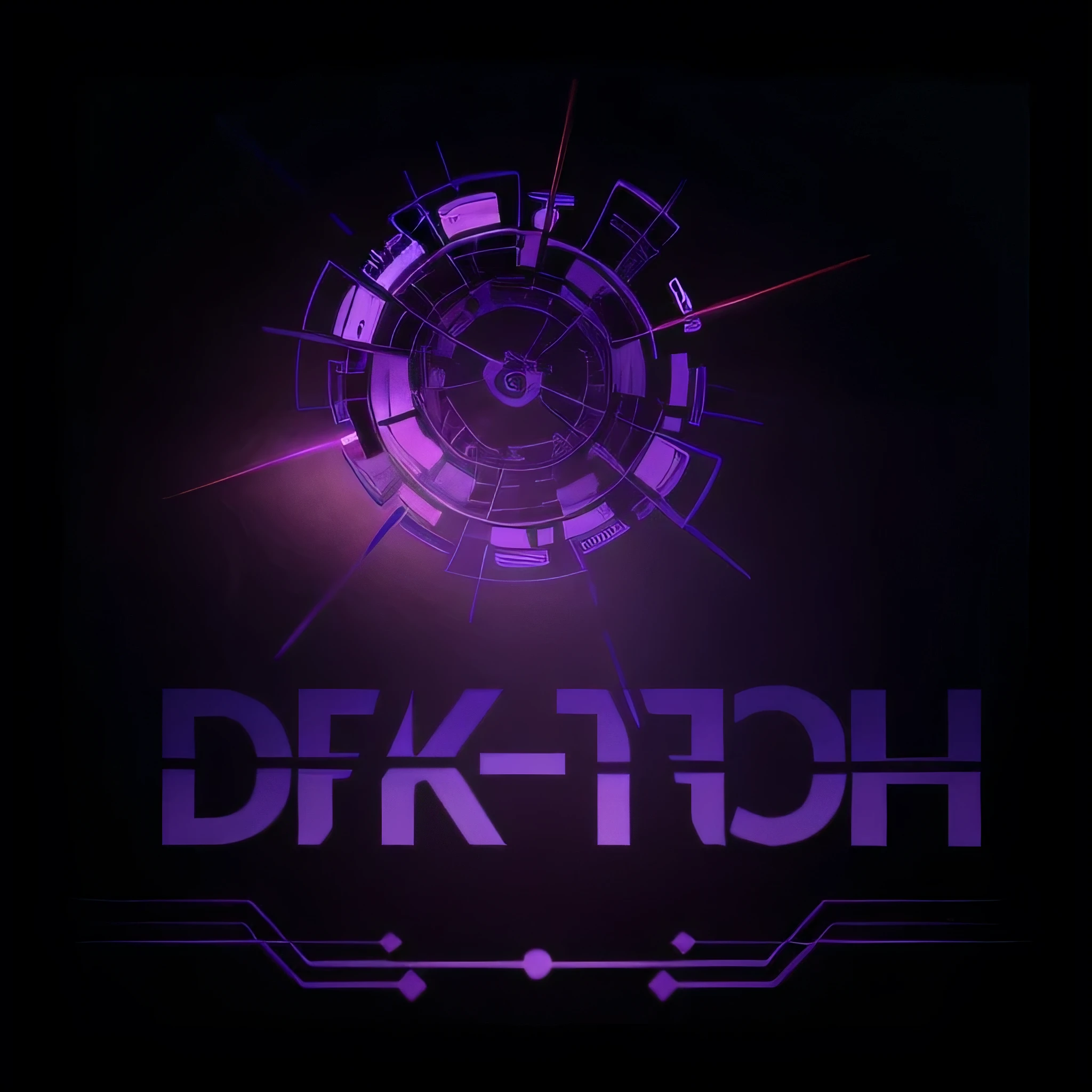 DEK-TECH, ((best quality)), ((masterpiece)), (detailed)
Nom de l'entreprise : DEK-TECH
Description :
DEK-TECH is a Finetech High-tech start-up specializing in the sale, la fabrication, et le développement de produits Hitech. Integrates elements of new technologies, telephony, Drones, logistics equipment, computer science, it, and website development.
graphical charter :
- Main colors : Noir, violet, Rose
- Noir : #000000
- violet : #800080
- Rose : #FFC0CB General style :
- Moderne et épuré
- Haute technologie
- Équilibré et professionnel
Fond du logo :
Use a background combining the three colors of the graphic charter.