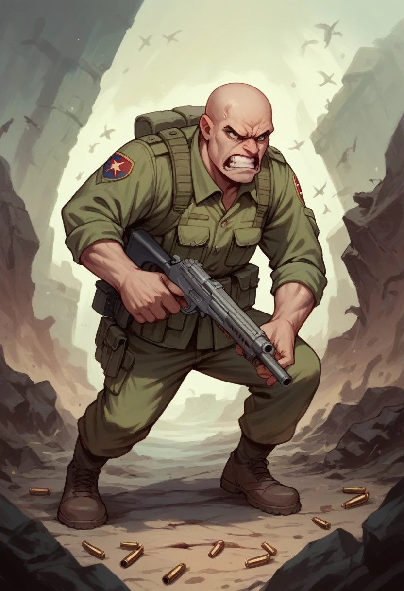 war, soldier, hell, angry, bullet, gun