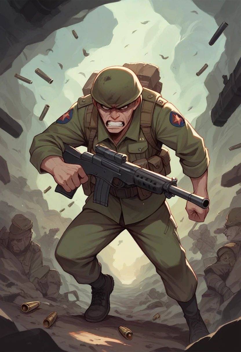 war, soldier, hell, angry, bullet, gun