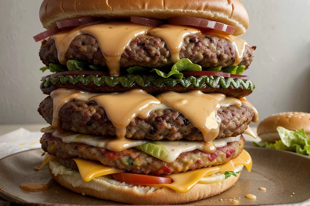 there is a hamburger with cheese and lettuce on a bun, big juicy burger, burger with a mouth, cheeseburger, burger, burger with human mouth, fotografia, hamburger, profile close-up view, close up portrait shot, burger on a plate, dark bacgkground, eating a cheeseburger, closeup portrait shot, close up shot a rugged, shutterstock, profile portrait