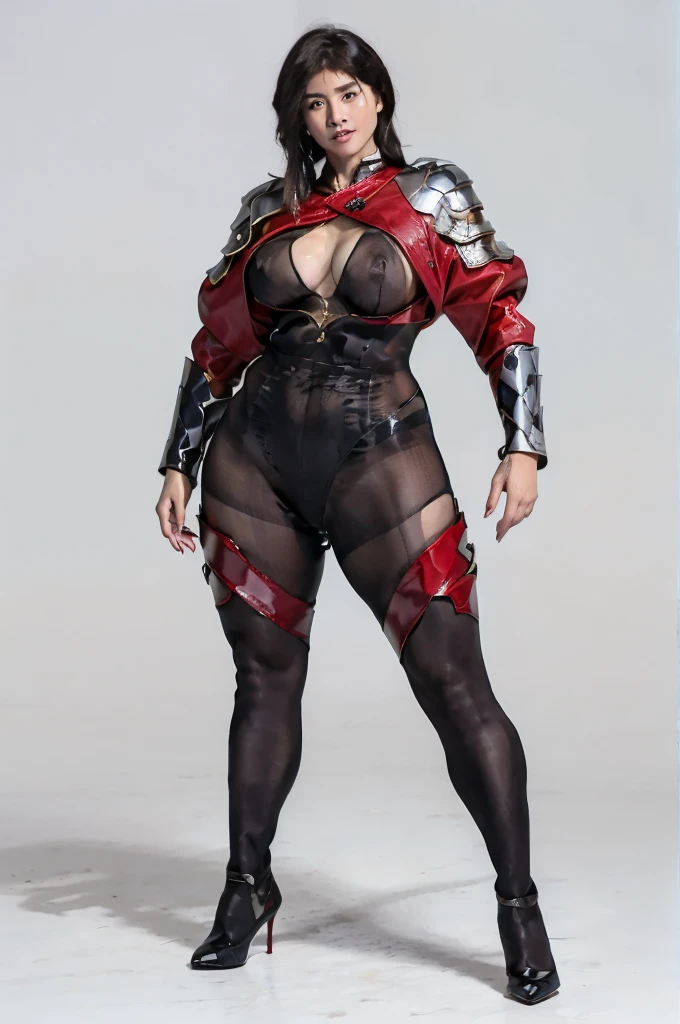 30-year-old Asian female gladiator posing for a photo,Tall and sexy,Sweaty and sweaty,Shiny muscle lines,Sense of Power,Large Breasts,Big buttocks,Mature and charming,Lewd exposure ,Camel toe,nipple,Small brush,NSFW,Release liquid,Wear sexy super high heel boots,The charming and seductive queen,Fighting breath